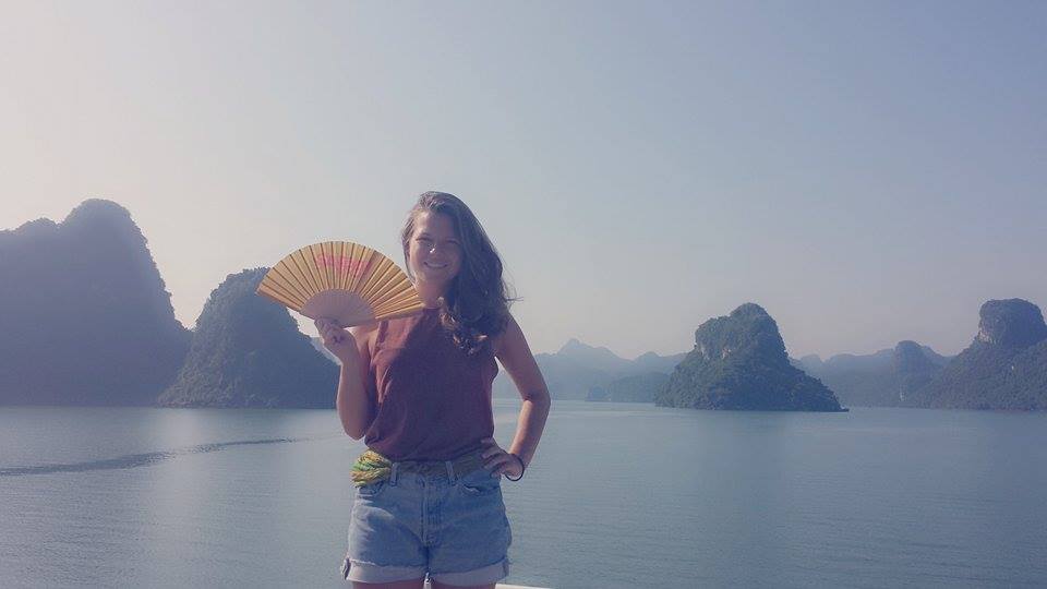 Vietnam Der Safran-Fächer in Vietnam