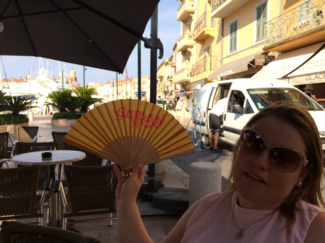 Saint_Tropez Der SAFRAN-Fächer in Saint Tropez