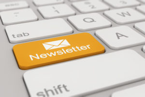 keyboard - newsletter - yellow